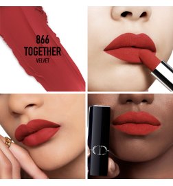 Rouge Dior - The Refill - Comfortable and Long-Wear Lipstick - Hydrating Floral Care Rouge Dior - The Refill - Comfortable and Long-Wear Lipstick - Hydrating Floral Care